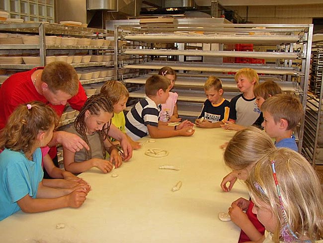 Bild: Besuch Bäckerei Härdtner