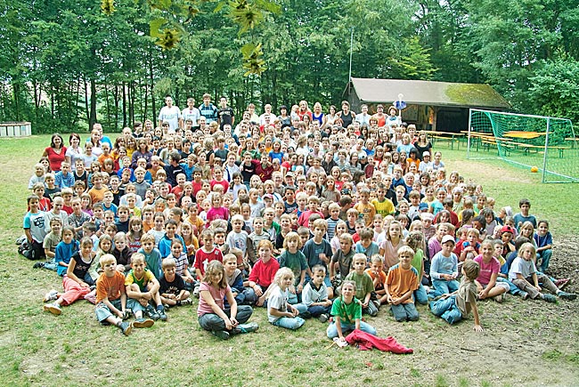 Bild: Erste Kinderfreizeit 2007