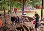 Bild: Sandburgen bauen 1